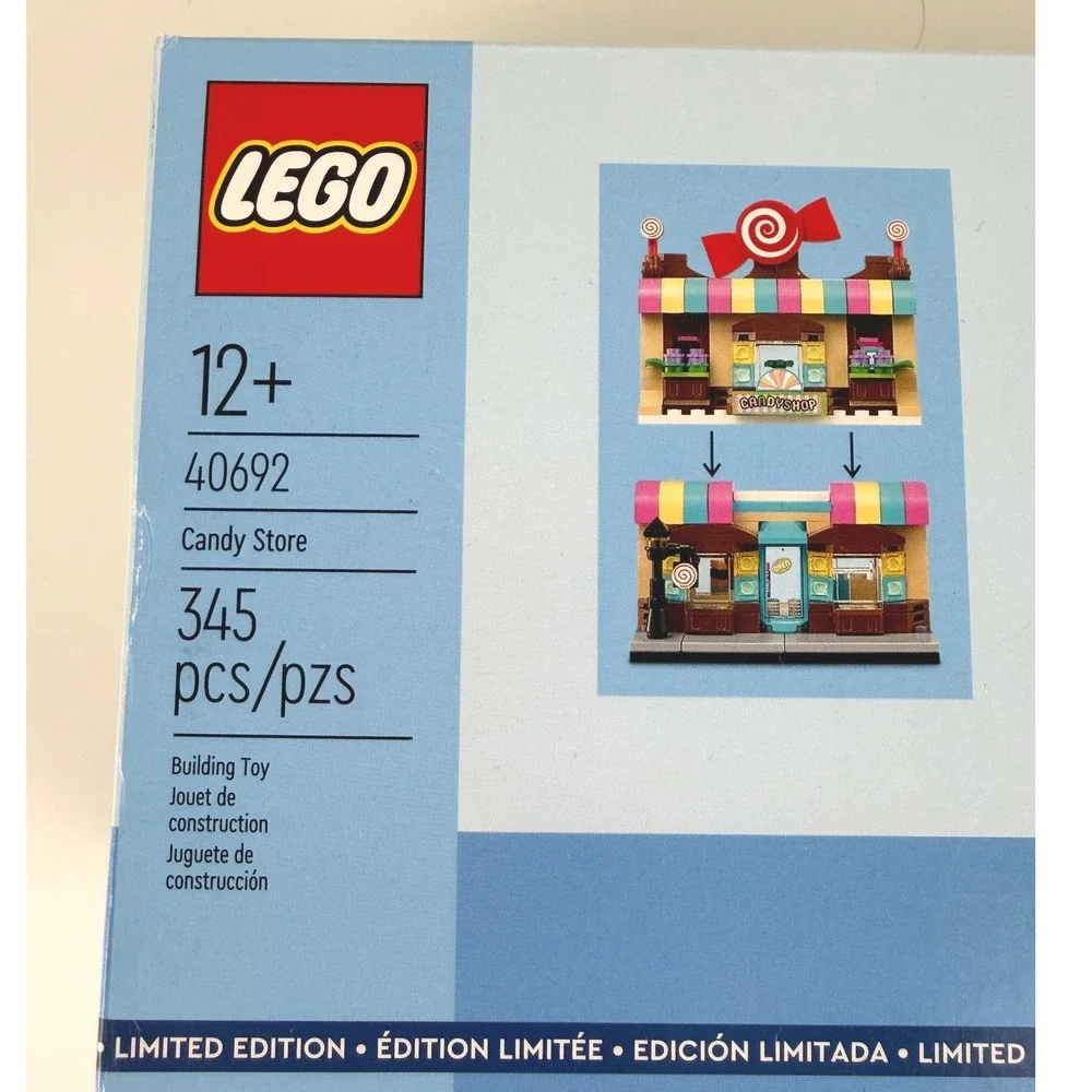LEGO 40692 Candy Store Limited Edition 345 Piece New Sealed Retired